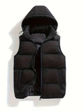 Leo - Warm Ärmellos Kapuze Jacke Mit Reißverschluß