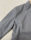 Mila - Stylischer Stehkragen Mantel Mit Langen Ärmeln