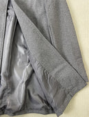 Mila - Stylischer Stehkragen Mantel Mit Langen Ärmeln