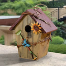 GardenNest – Dekoratives hängendes Vogelhaus mit einzigartigem Design und einfacher Aufhängung