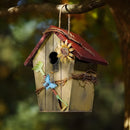 GardenNest – Dekoratives hängendes Vogelhaus mit einzigartigem Design und einfacher Aufhängung