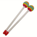 Lollipop - Buntes Trommelset mit verspielten Motiven und weichen Trommelstöcken für Kinder