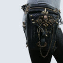 Ana – Ausgefallene Harness Tasche mit verstellbaren Riemen und mehreren Reißverschlusstaschen