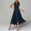 Fiona – Entspanntes Maxikleid Mit V Ausschnitt Für Mühelosen Chic