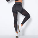 Isabel – Atmungsaktive Leggings mit hoher Taille und Streifen für Komfort und Stil