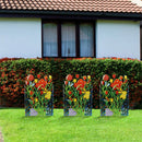 FloraWeld – Handgefertigte florale Gartenbarriere für Terrassen und Gartenakzente