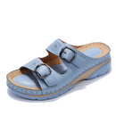 Marlene – Modische Doppelschnallen-Sandalen mit rutschfester Sohle