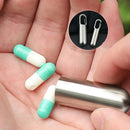MarkSafe – Kompakt Pillendose mit Schlüsselanhänger für den einfachen Einsatz auf Reisen