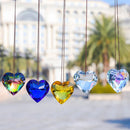 HeartGlow – Dekorativer herzförmiger Sonnenfänger mit einzigartigem Anhängerdesign