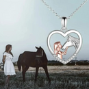Amelie – Elegante Anhängerkette mit Pferdekopf Entwerfen