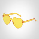 Elina – Herzförmige Sonnenbrille mit Farbverlauf und UV Schutz