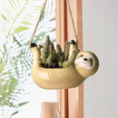 SlothBloom – Tragbare hängende Blumentöpfe mit verspieltem Faultier Design für einzigartige Dekoration