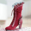 Renate – Stylische High Heel Stiefeletten mit elegantem Entwerfen und bequemer Passform