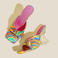 Marie – Stylische Offener Zehenbereich hohem Absatz Sandalen mit stylischem Entwerfen