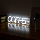 GlowBrew – LED Kaffeeschild Licht dekorative Wandkunst für Cafés und Zuhause