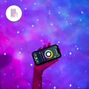 StarGlow - WiFi Smart Galaxie Stern Projektor mit 360° Aurora und Sternenlicht Effekt