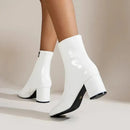 Miriam – Spitz zulaufende Stiefeletten mit seitlichem Reißverschluss und rutschfester Sohle