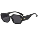 Lina - Luxuriöse UV Schutz Retroplatz Rahmen Sonnenbrille