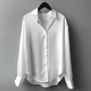 Celina – Langarmshirt mit Umlegekragen und Knopfverschluss