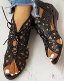 Zdenka – Stylische Ausgeschnitten Sandalen mit rutschfester Sohle