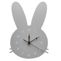 JoyClock – Kaninchen Abenteuer Wanduhr für Kinderzimmerdekoration
