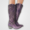 Luna – Elegante Kniestiefel mit minimalistischem Design und eleganter Silhouette