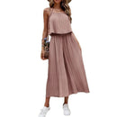 Harper - Zweiteiliges Set mit Bundfaltenhose und Elegent Oberteil