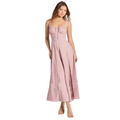 Luisa – Stilvoller Blumendruck Kleid mit Spaghettiträgern und Seitenschlitz