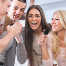 EchoTune – Mini Karaoke Lautsprecher mit kabellosen Mikrofonen für Singspaß Hause