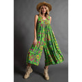 Juna – Modernes Maxikleid mit verstellbaren Trägern und Blumenprint