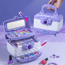 BeautyBloom - Prinzessinnen Schmink kreatives Kosmetikset mit Lippenstift Lidschatten und Pinseln