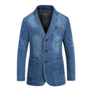 Yannik – Lässige Langarmjacke mit Reverskragen und Knopfverschluss