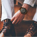 David – Klassische Uhr mit rundem Zifferblatt und luxuriösen Armbändern