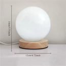 LunarBeam – Mini Tischlampe mit tragbarem Sockel für gemütliche Beleuchtung