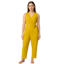 Mira – Ärmelloser Jumpsuit mit Wickel-Bund und schmal zulaufendem Bein