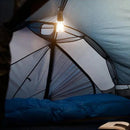 GlowCamp - Wiederaufladbare LED Campinglampe mit USB Anschluss und wasserdichtem Gestaltung