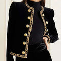 Sophia - Stylische Langarmjacke mit Knöpfen