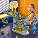 DuckRush – Musikalisches Entenrutschenspielzeug mit Klettertreppe und Leuchtbahn