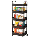 FlexNest – Rollbares mehrschichtiges Lagerregal für flexible platzsparende Organisation zu Hause