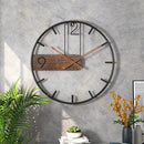RusticCharm - Luxus Gestaltung Wand Uhr