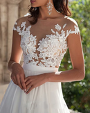 Jonna - Modisches ärmelloses langes Kleid mit Blumenmuster und Seitenschlitz