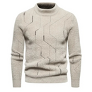 David - Warmes Langarm Rundhalsausschnitt Pullover für lässigen Stil