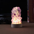 AuraLight – Amethystlampe mit sanftem Ambientelicht für eine entspannte Wohnatmosphäre
