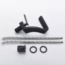 FlowEdge – Gebogene Badezimmerarmatur mit Einzelgriff und klarem Entwerfen