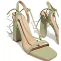 Franziska – Stylische Riemchen Sandalen mit Blockabsatz und offener Spitze
