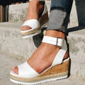 Marilina – Stylische Sandalen mit Schnallenriemen und rutschfester dicker Sohle