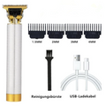 TrimCraft – Elektrischer Haarschneider mit T Blade und USB C Schnellladung