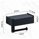 ShelfMate - Toilettenpapierhalter mit Ablagefläche und Tablett für die Organisation im Badezimmer
