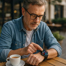 David – Smarte Fitnessuhr mit SOS Alarm Herzfrequenzmessung und täglichem Aktivitätsmonitor