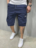 Adolf - Bequeme Cargo Kurze Hosen mit Kordelzug in der Taille und mehreren Taschen